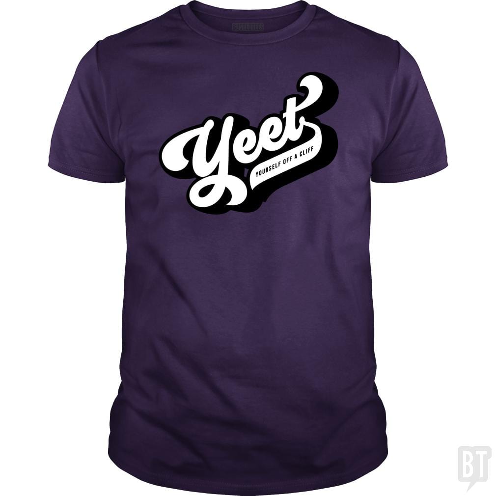 SunFrog-Busted Mannypdesign Classic Guys / Unisex Tee / Purple / S Yeet