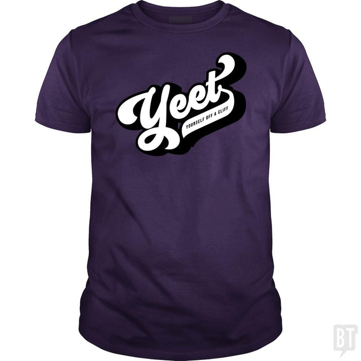 SunFrog-Busted Mannypdesign Classic Guys / Unisex Tee / Purple / S Yeet