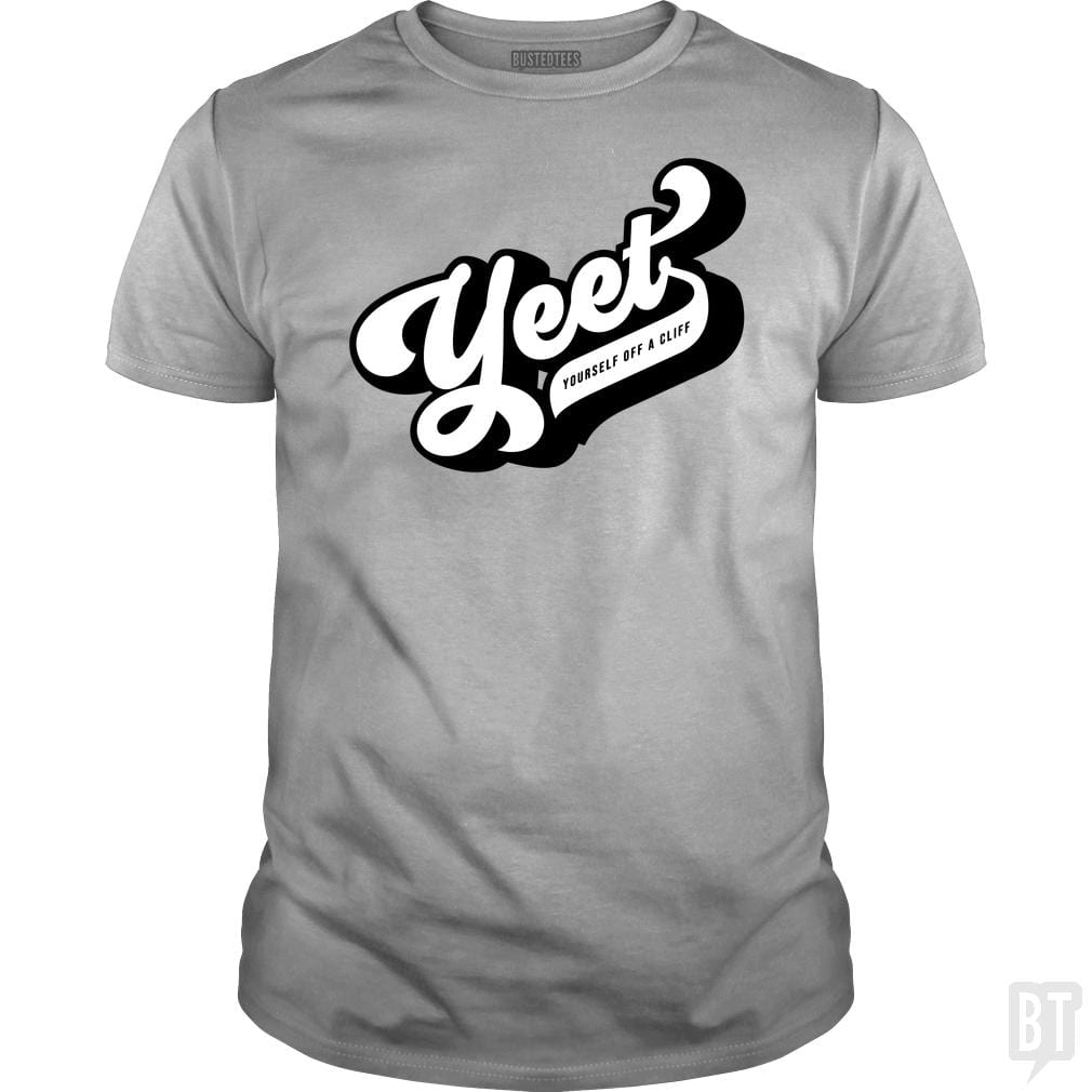 SunFrog-Busted Mannypdesign Classic Guys / Unisex Tee / Sport Grey / S Yeet