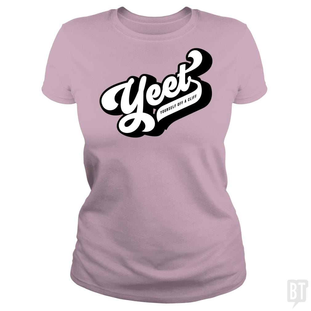 SunFrog-Busted Mannypdesign Classic Ladies Tee / Light Pink / S Yeet