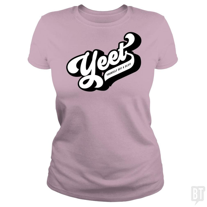 SunFrog-Busted Mannypdesign Classic Ladies Tee / Light Pink / S Yeet