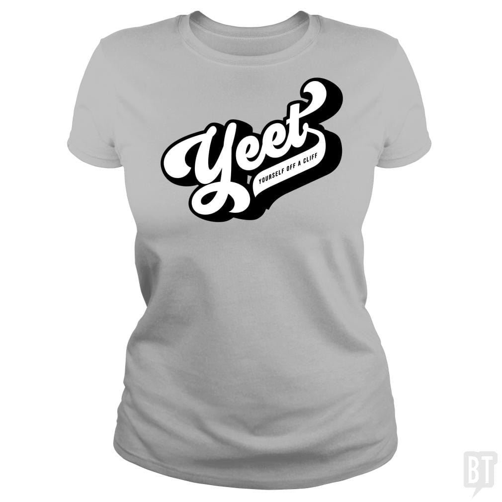 SunFrog-Busted Mannypdesign Classic Ladies Tee / Sport Grey / S Yeet