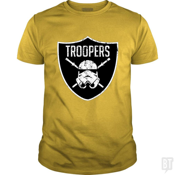 SunFrog-Busted Morlocktees Classic Guys / Unisex Tee / Daisy / S Troopers