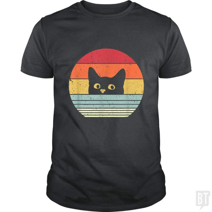 SunFrog-Busted Mr Candy Classic Guys / Unisex Tee / Dark Heather / S Cat Shirt Retro Style