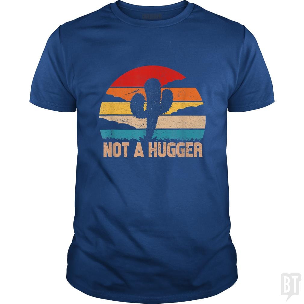 SunFrog-Busted MrT90 Classic Guys / Unisex Tee / Royal Blue / S Cactus Sarcastic | not a hugger
