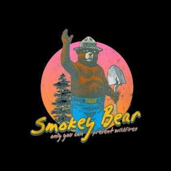SunFrog-Busted MrT90 Smokey Bear Retro