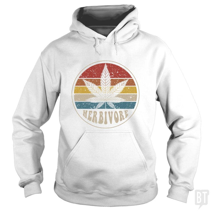 SunFrog-Busted n23 Hoodie / White / S Herbivore