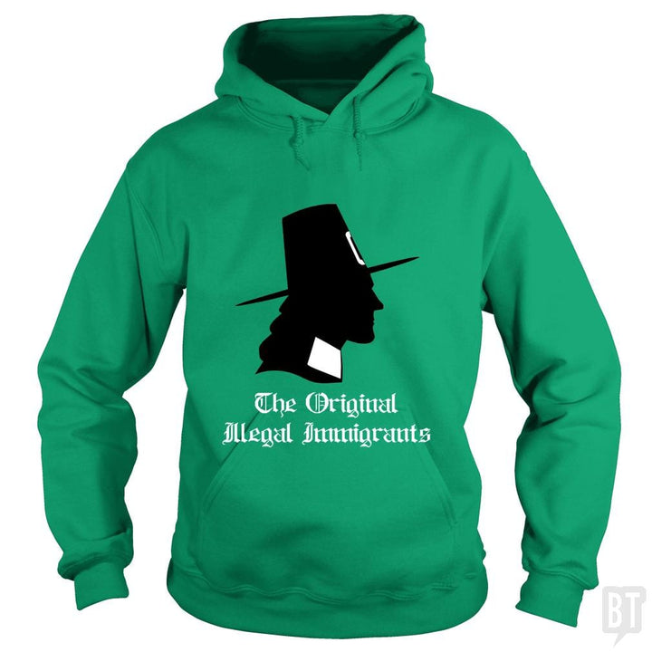 SunFrog-Busted n23 Hoodie / Irish Green / S Pilgrim