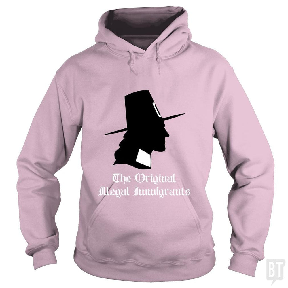 SunFrog-Busted n23 Hoodie / Light Pink / S Pilgrim