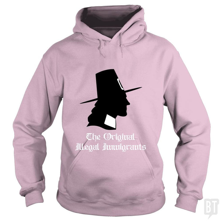 SunFrog-Busted n23 Hoodie / Light Pink / S Pilgrim