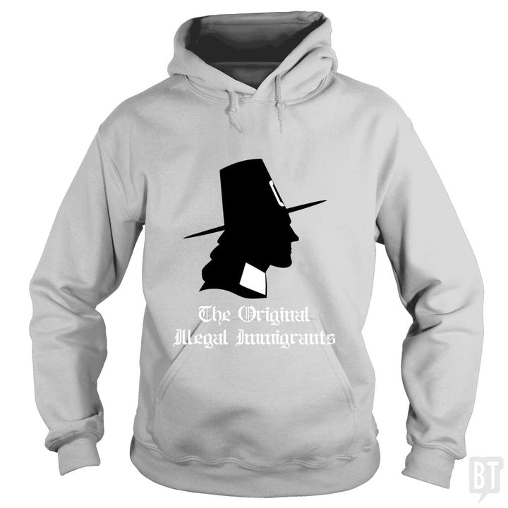 SunFrog-Busted n23 Hoodie / Sport Grey / S Pilgrim