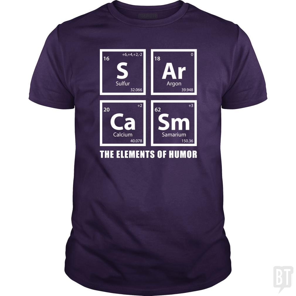 SunFrog-Busted n23 Classic Guys / Unisex Tee / Purple / S Sarcasm