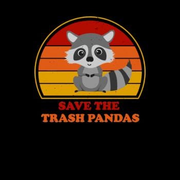 SunFrog-Busted n23 Save The Trash Pandas