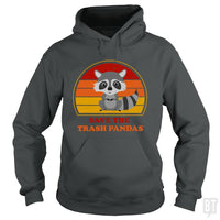 Load image into Gallery viewer, SunFrog-Busted n23 Hoodie / Dark Heather / S Save The Trash Pandas
