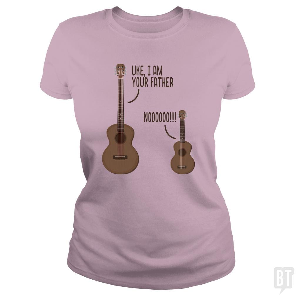 SunFrog-Busted n23 Classic Ladies Tee / Light Pink / S Uke, I am Your Father