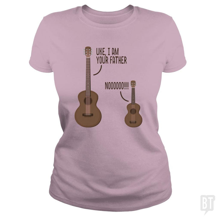 SunFrog-Busted n23 Classic Ladies Tee / Light Pink / S Uke, I am Your Father
