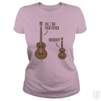 Load image into Gallery viewer, SunFrog-Busted n23 Classic Ladies Tee / Light Pink / S Uke, I am Your Father
