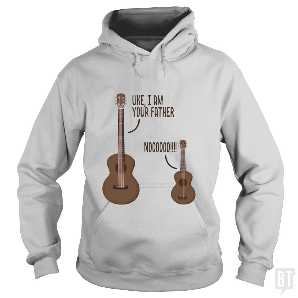 SunFrog-Busted n23 Hoodie / Sport Grey / S Uke, I am Your Father