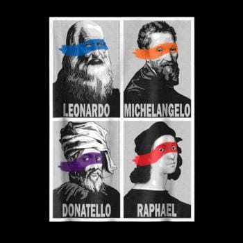 SunFrog-Busted Nathaniel Renaissance Ninja Artists