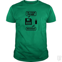 Load image into Gallery viewer, SunFrog-Busted PAMELA Classic Guys / Unisex Tee / Irish Green / S I&#39;m Your Father Noooo Funny
