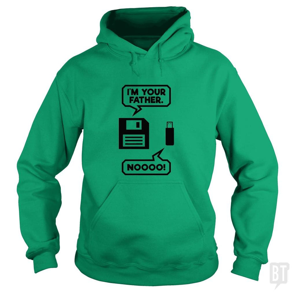 SunFrog-Busted PAMELA Hoodie / Irish Green / S I'm Your Father Noooo Funny
