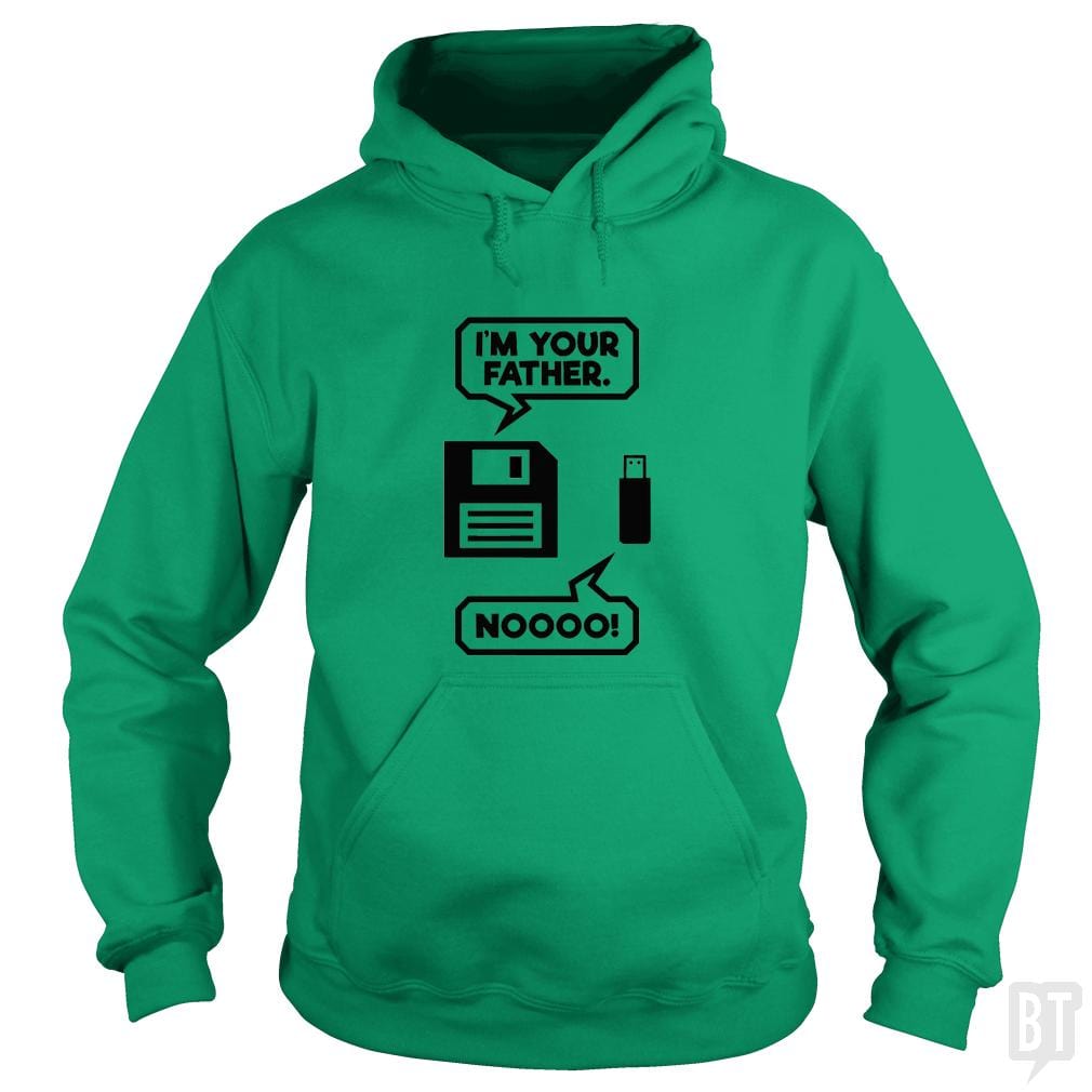 SunFrog-Busted PAMELA Hoodie / Irish Green / S I'm Your Father Noooo Funny