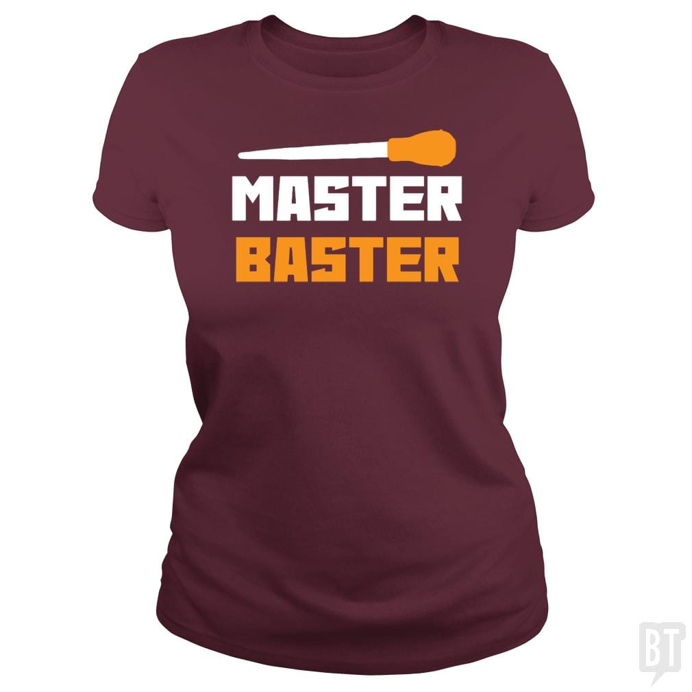 SunFrog-Busted PAMELA Classic Ladies Tee / Maroon / S Mater Baster Funny Thanksgiving