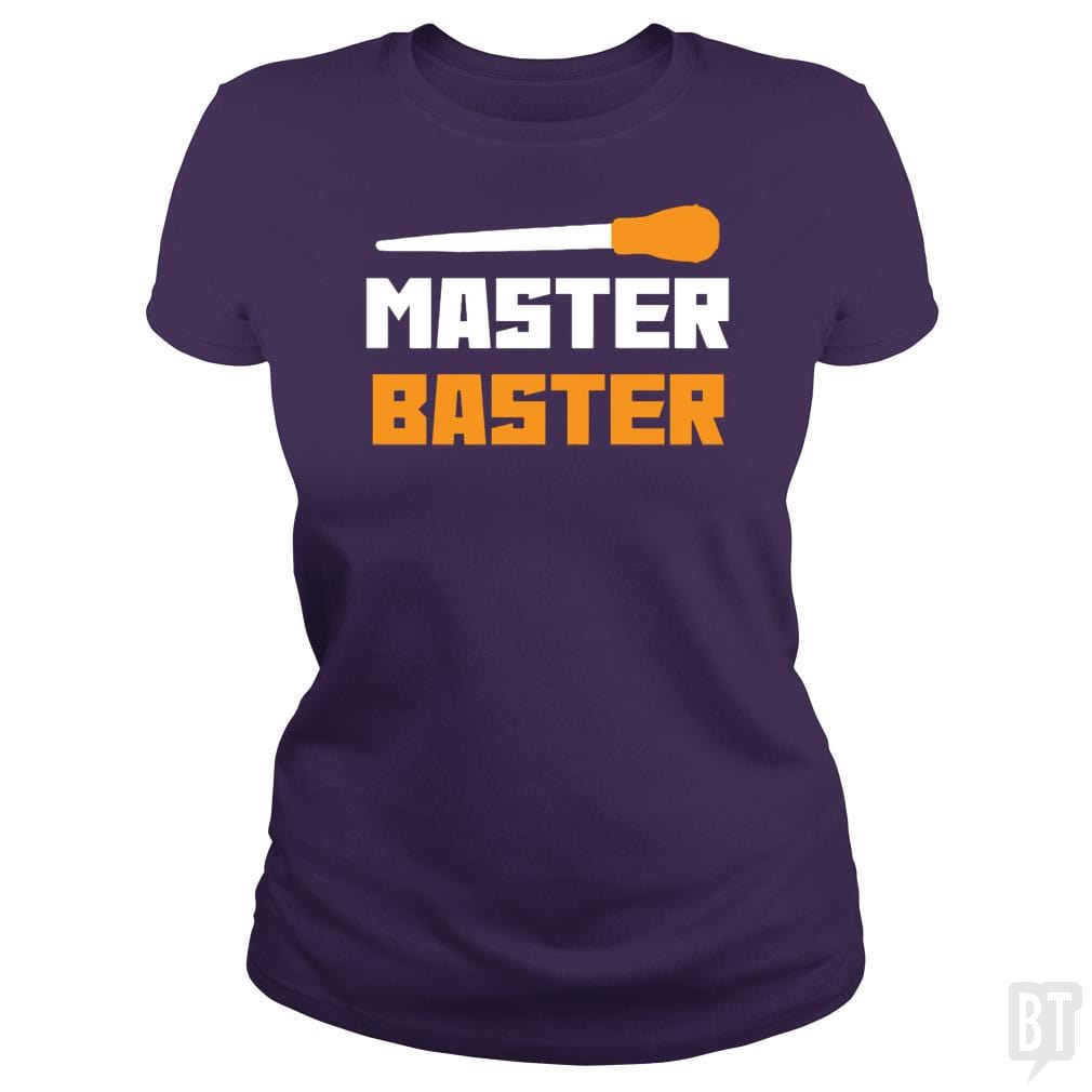 SunFrog-Busted PAMELA Classic Ladies Tee / Purple / S Mater Baster Funny Thanksgiving