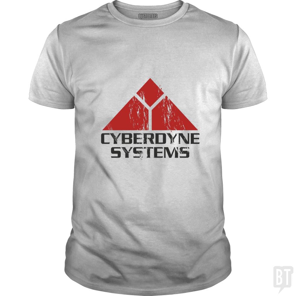 SunFrog-Busted Patwork Classic Guys / Unisex Tee / White / S CYBERDINE SYSTEMS