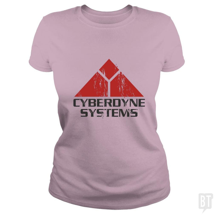 SunFrog-Busted Patwork Classic Ladies Tee / Light Pink / S CYBERDINE SYSTEMS