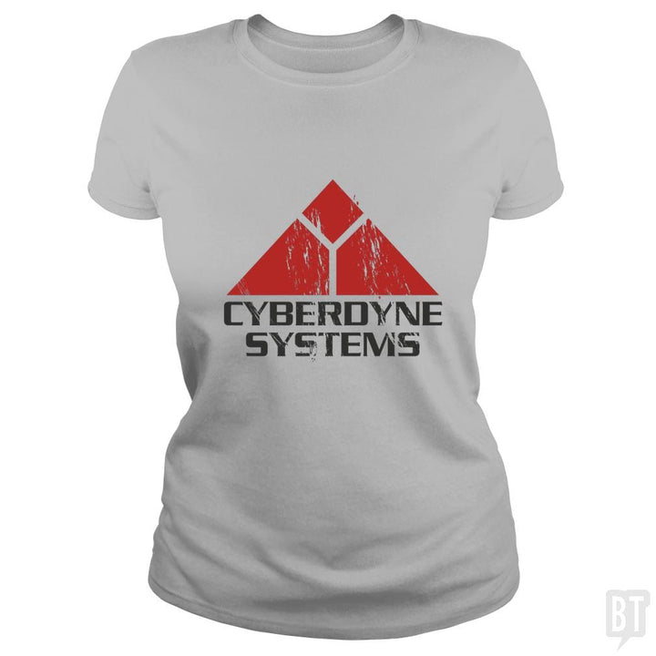 SunFrog-Busted Patwork Classic Ladies Tee / Sport Grey / S CYBERDINE SYSTEMS