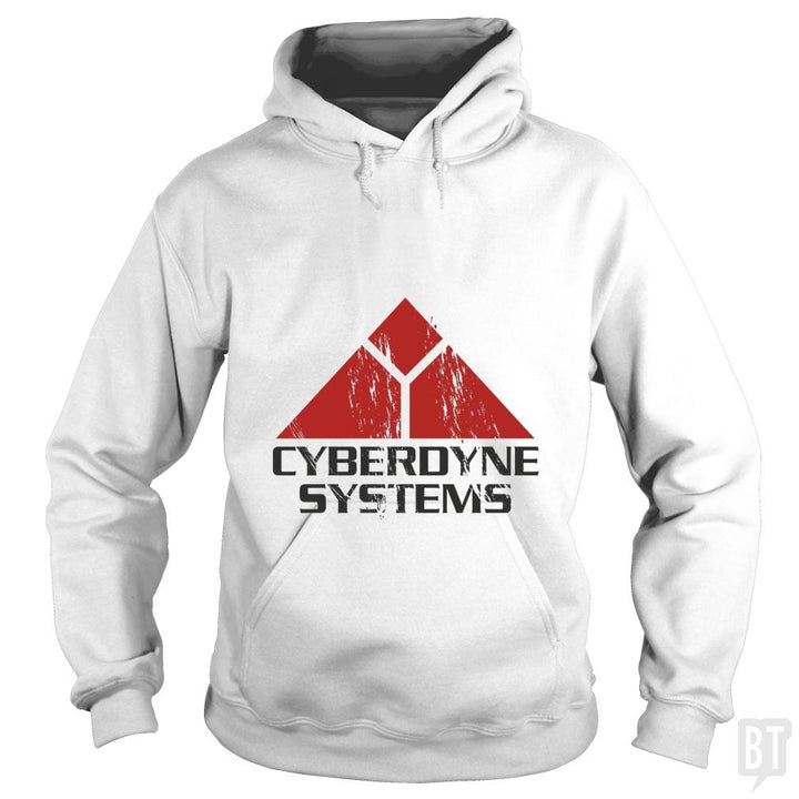 SunFrog-Busted Patwork Hoodie / White / S CYBERDINE SYSTEMS