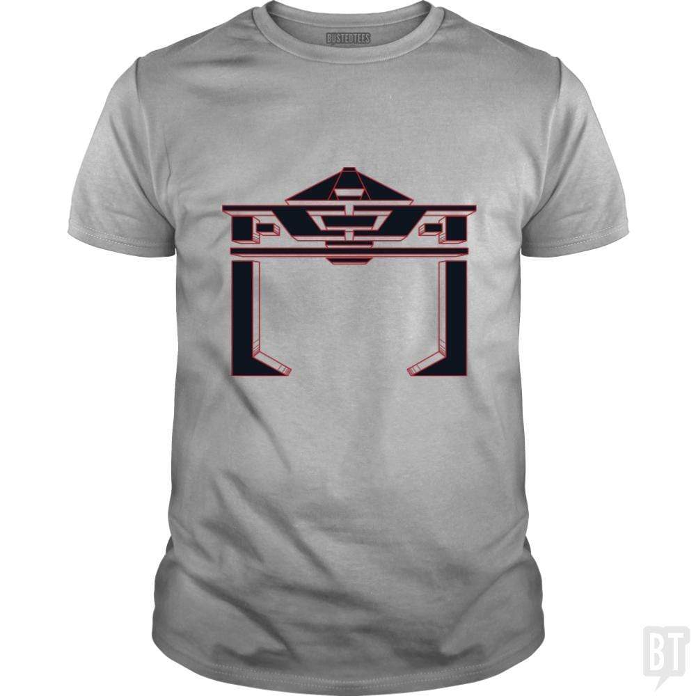 SunFrog-Busted Patwork Classic Guys / Unisex Tee / Sport Grey / S TRON RECOGNIZER