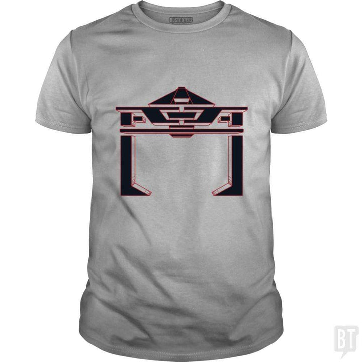 SunFrog-Busted Patwork Classic Guys / Unisex Tee / Sport Grey / S TRON RECOGNIZER