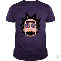 Load image into Gallery viewer, SunFrog-Busted Pedra Louca Classic Guys / Unisex Tee / Purple / S Rick Fried
