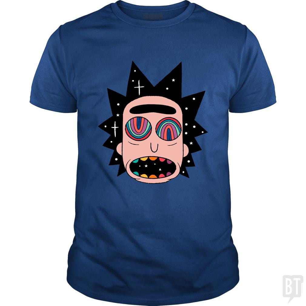 SunFrog-Busted Pedra Louca Classic Guys / Unisex Tee / Royal Blue / S Rick Fried