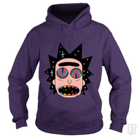 Load image into Gallery viewer, SunFrog-Busted Pedra Louca Hoodie / Purple / S Rick Fried

