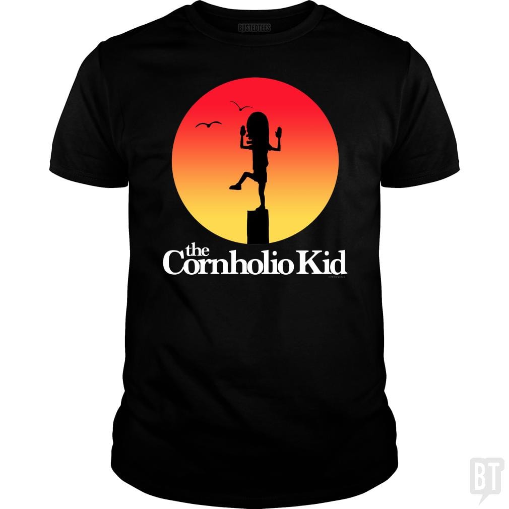 SunFrog-Busted PennyTees Classic Guys / Unisex Tee / Black / S The Cornholio Kid