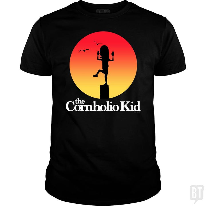 SunFrog-Busted PennyTees Classic Guys / Unisex Tee / Black / S The Cornholio Kid