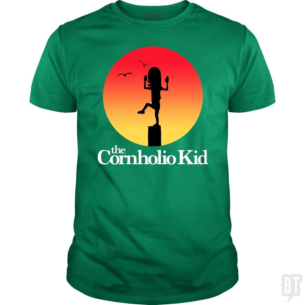 SunFrog-Busted PennyTees Classic Guys / Unisex Tee / Irish Green / S The Cornholio Kid