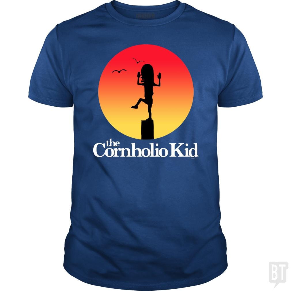 SunFrog-Busted PennyTees Classic Guys / Unisex Tee / Royal Blue / S The Cornholio Kid