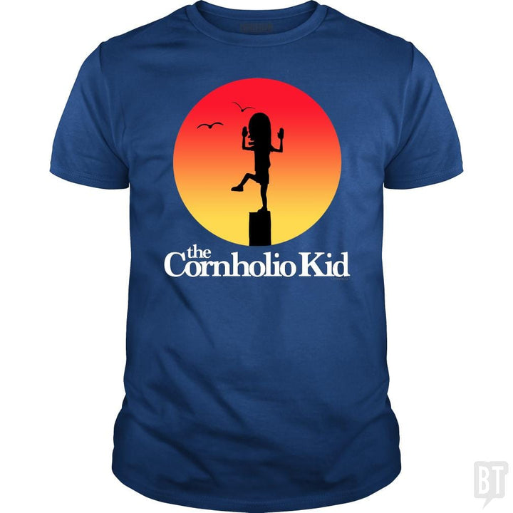 SunFrog-Busted PennyTees Classic Guys / Unisex Tee / Royal Blue / S The Cornholio Kid