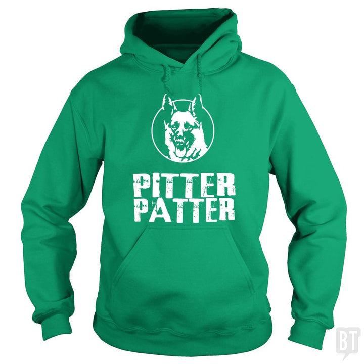 SunFrog-Busted Platinumshop Hoodie / Irish Green / S letterkenny pitter patter
