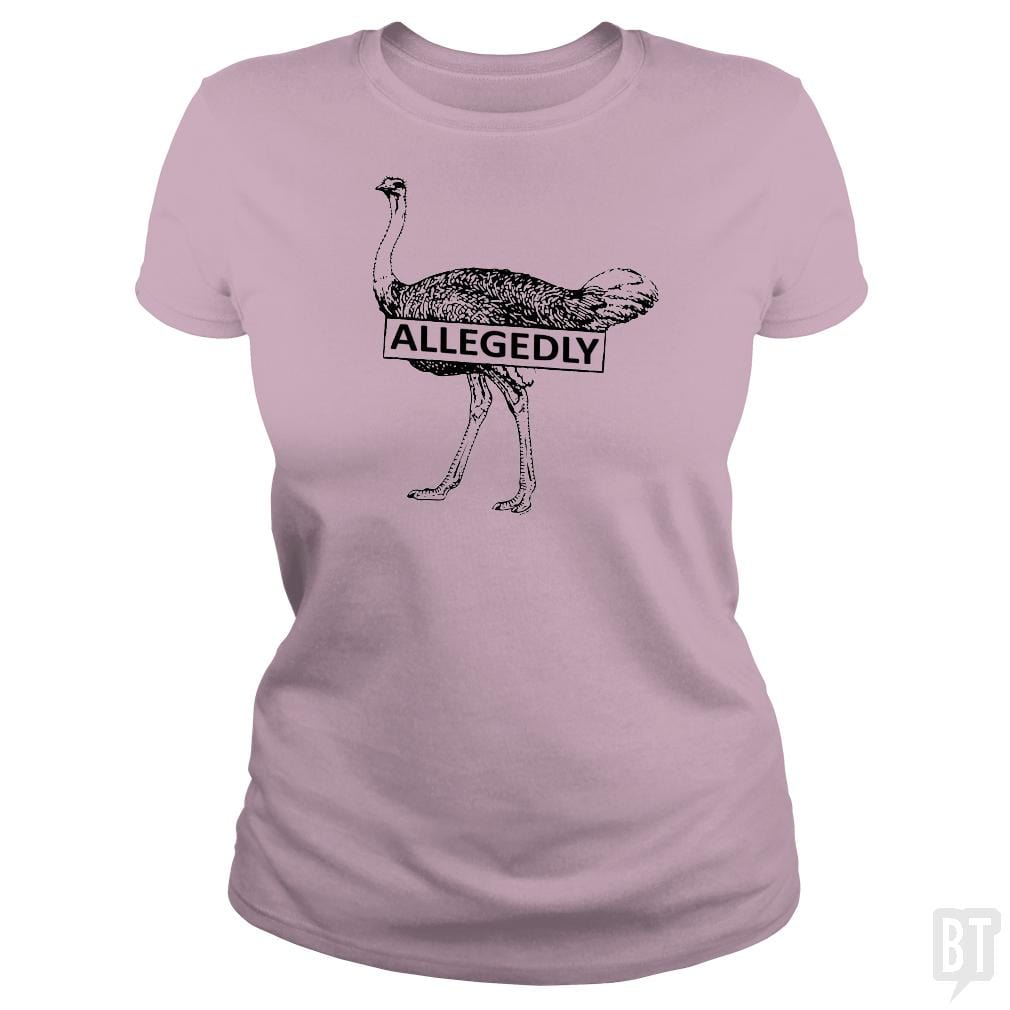 SunFrog-Busted Platinumshop Classic Ladies Tee / Light Pink / S letterkenny pitter patter Allegedly