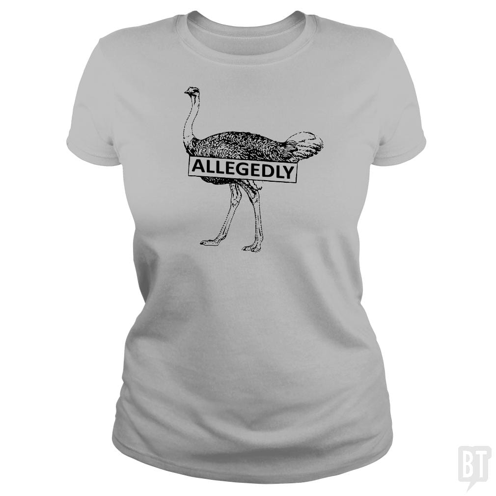 SunFrog-Busted Platinumshop Classic Ladies Tee / Sport Grey / S letterkenny pitter patter Allegedly