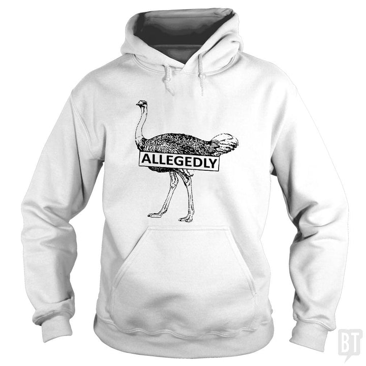 SunFrog-Busted Platinumshop Hoodie / White / S letterkenny pitter patter Allegedly