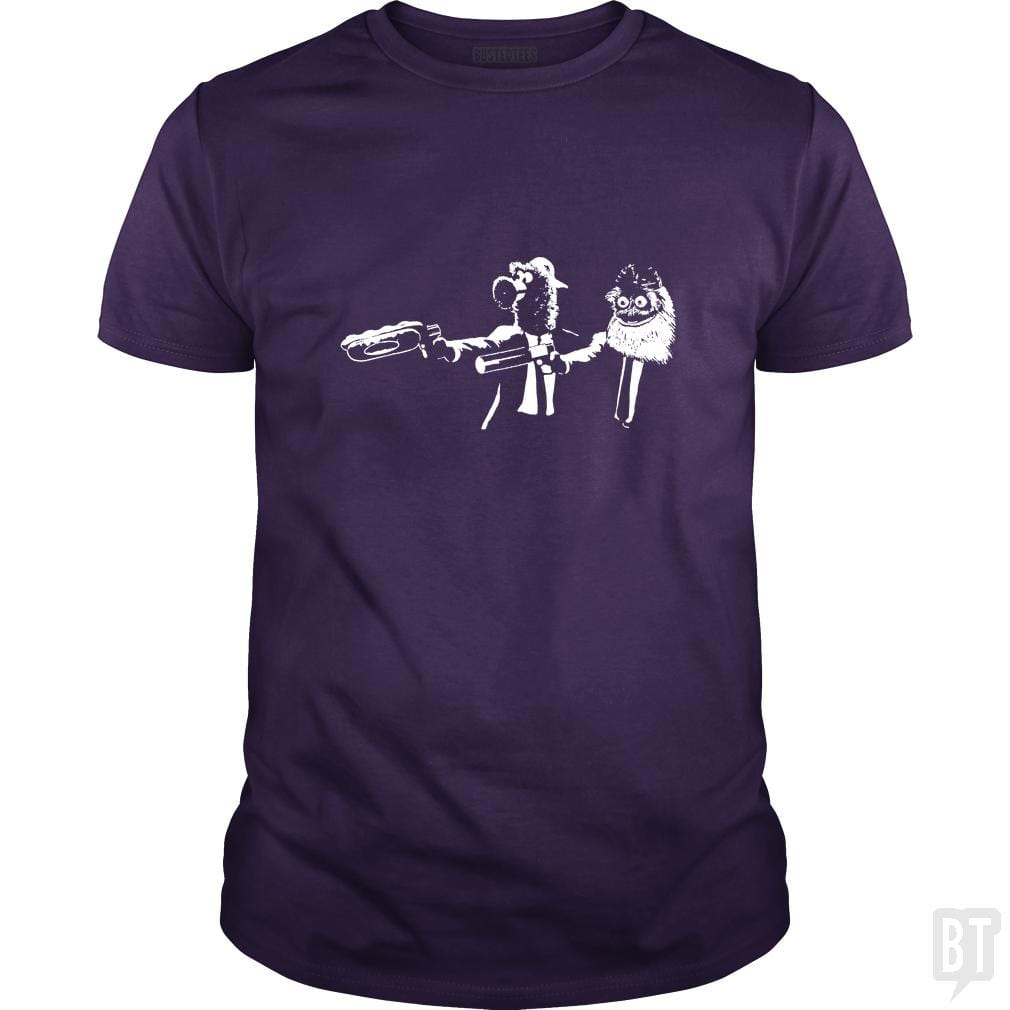 SunFrog-Busted Platinumshop Classic Guys / Unisex Tee / Purple / S Phanatic And Gritty Shirt