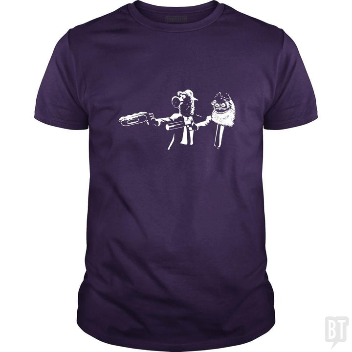 SunFrog-Busted Platinumshop Classic Guys / Unisex Tee / Purple / S Phanatic And Gritty Shirt