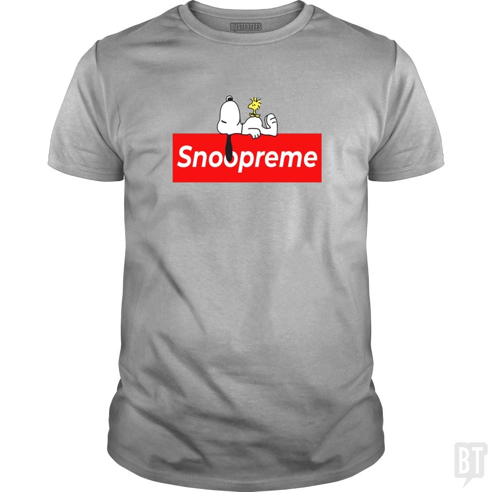 SunFrog-Busted Platinumshop Classic Guys / Unisex Tee / Sport Grey / S Snoopreme Snoopy