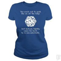 Load image into Gallery viewer, Tabletop RPG Shirts - Funny DND Pushed Critical Fa
